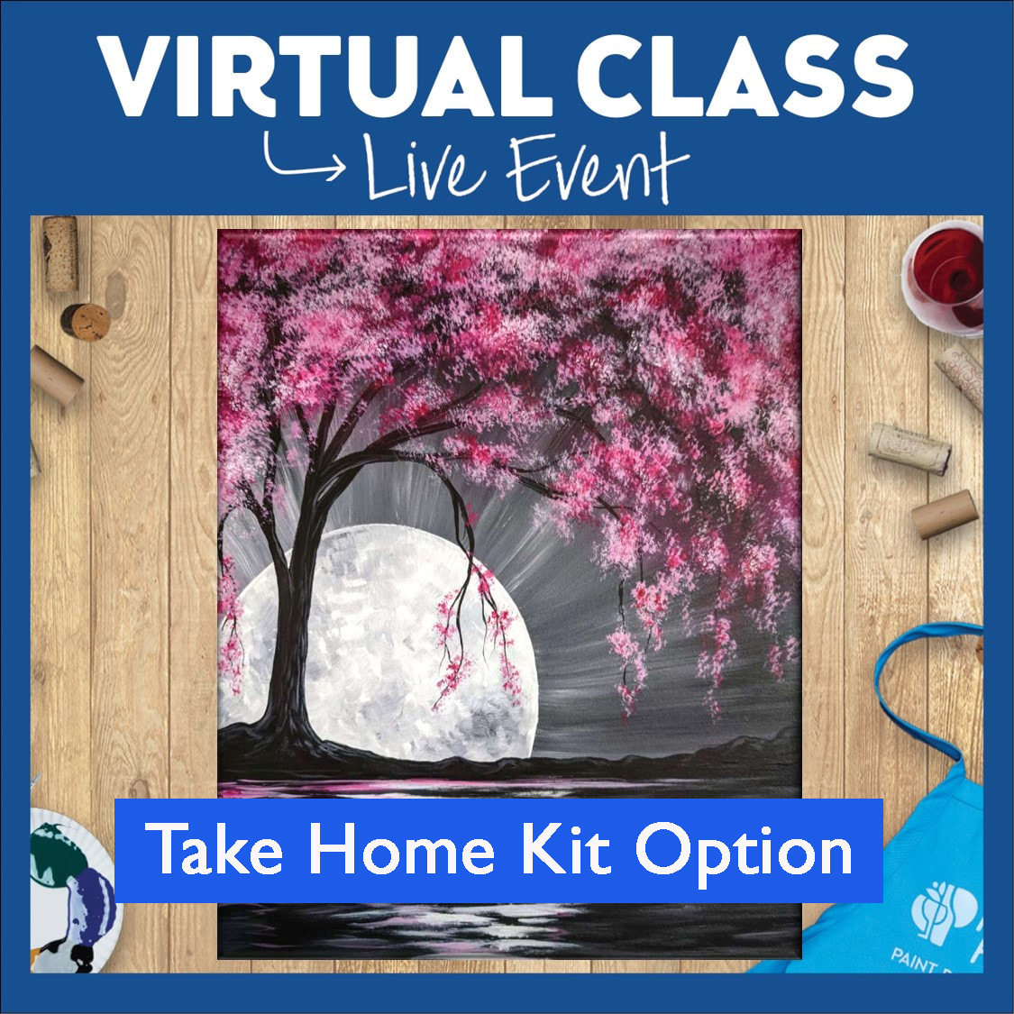 Virtual Class with Take Home Kit!